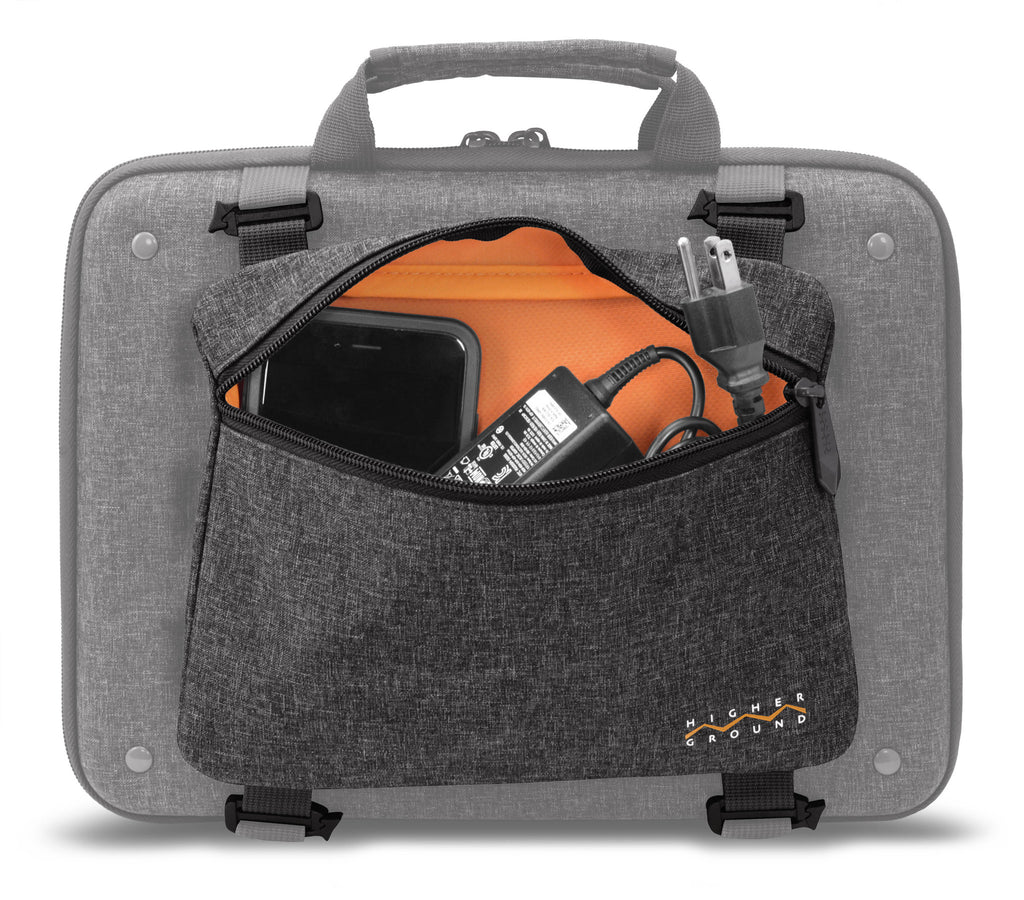 power pocket open with charger and cables